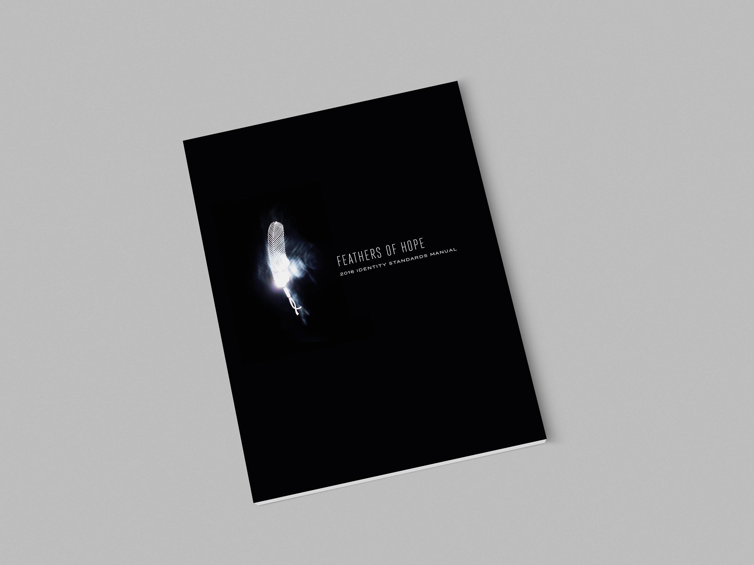 Photo: Cover of Feathers of Hope 2016 Identity Standards Manual