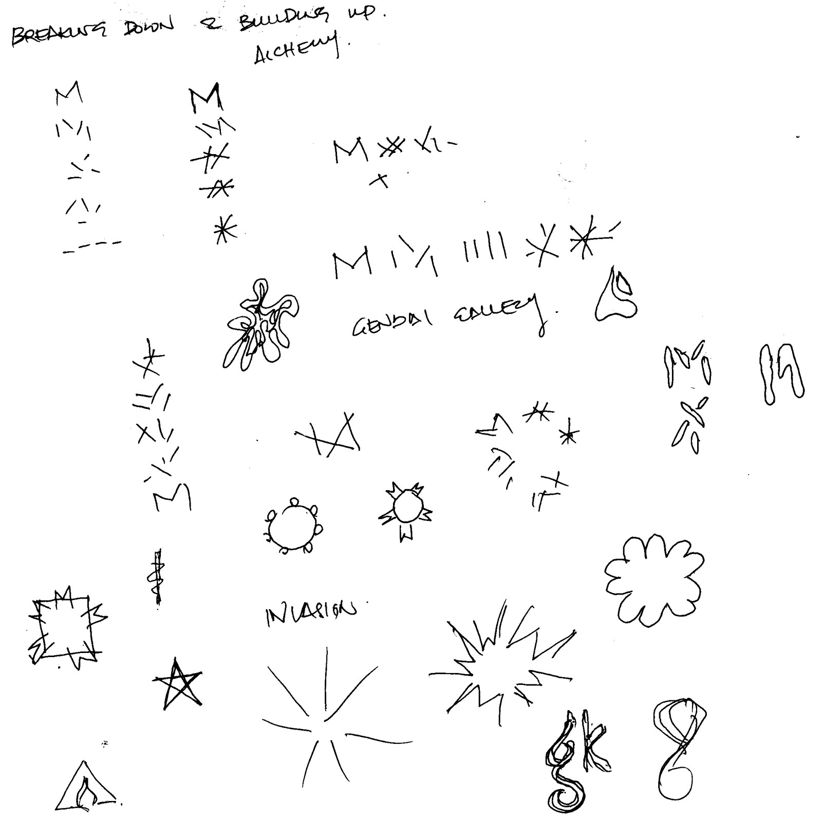sketch - breaking down